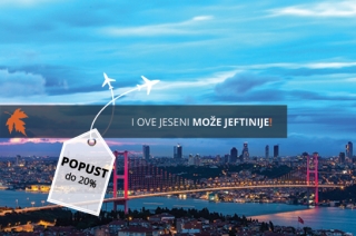 I ove jeseni može jeftinije: Avio karte na popustu