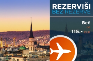 Air Serbia: Beograd - Beč od 115 €
