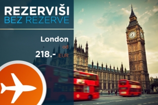 Avio karte Beograd - London već od 218 €